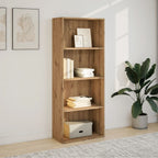 Libreria Rovere Artigianale 60x30x152 cm in Legno Multistrato