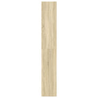 Libreria Rovere Sonoma 60x30x189 cm in Legno Multistrato