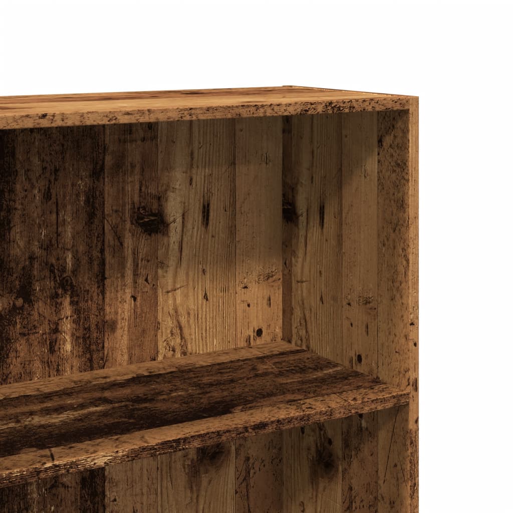 Libreria Legno Antico 60x30x189 cm in Legno Multistrato