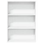 Libreria Bianca 80x30x114 cm in Legno Multistrato