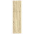 Libreria Rovere Sonoma 80x30x114 cm in Legno Multistrato