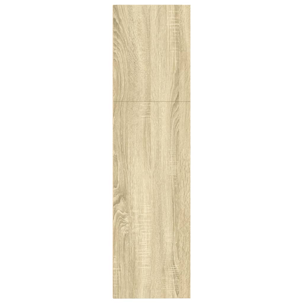 Libreria Rovere Sonoma 80x30x114 cm in Legno Multistrato