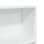 Libreria Bianca 80x30x152 cm in Legno Multistrato