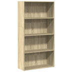 Libreria Rovere Sonoma 80x30x152 cm in Legno Multistrato