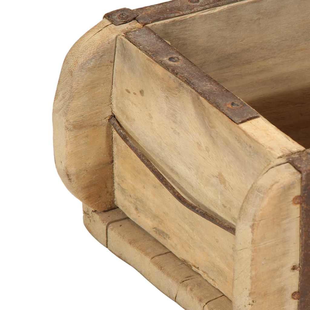 Vassoio 4 pcs Marrone 57 x 15 x 9 cm Legno Recuperato Massello