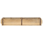 Vassoio 4 pcs Marrone 57 x 15 x 9 cm Legno Recuperato Massello