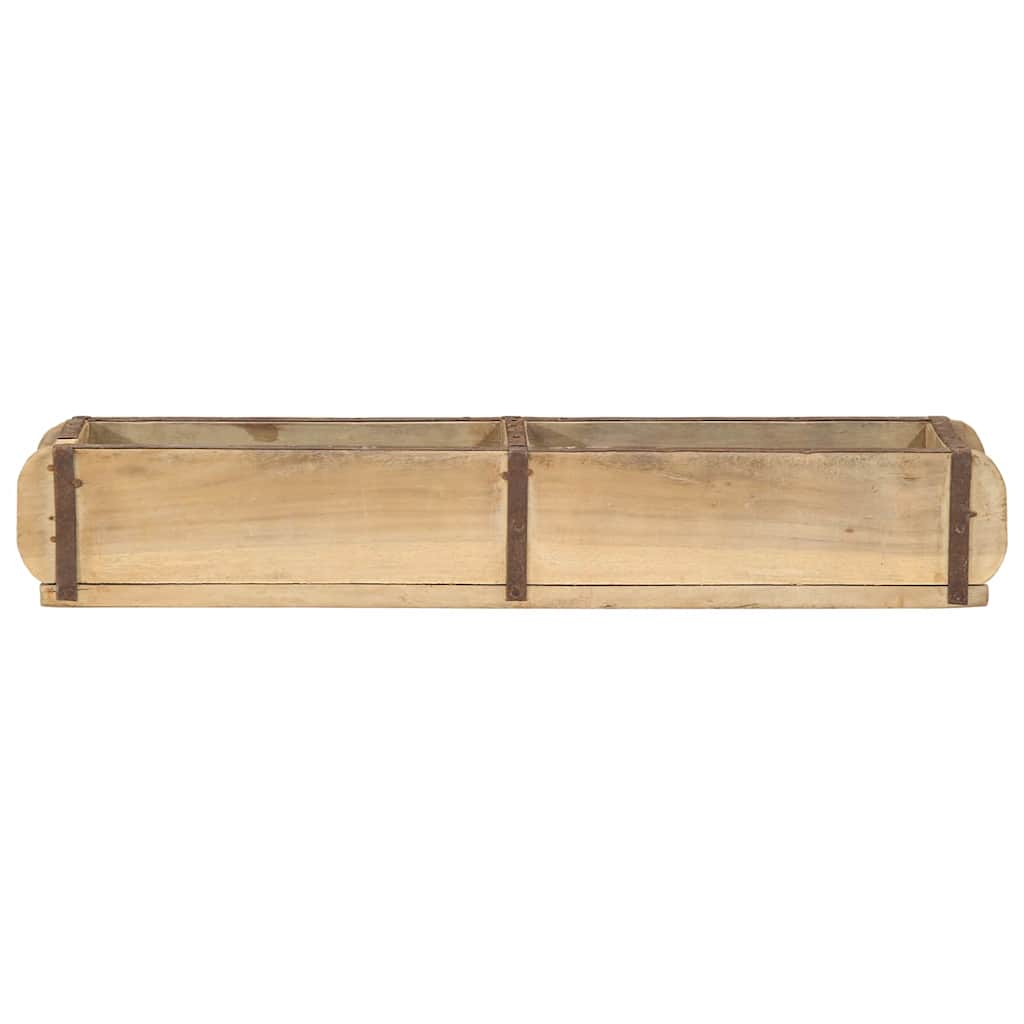 Vassoio 4 pcs Marrone 57 x 15 x 9 cm Legno Recuperato Massello