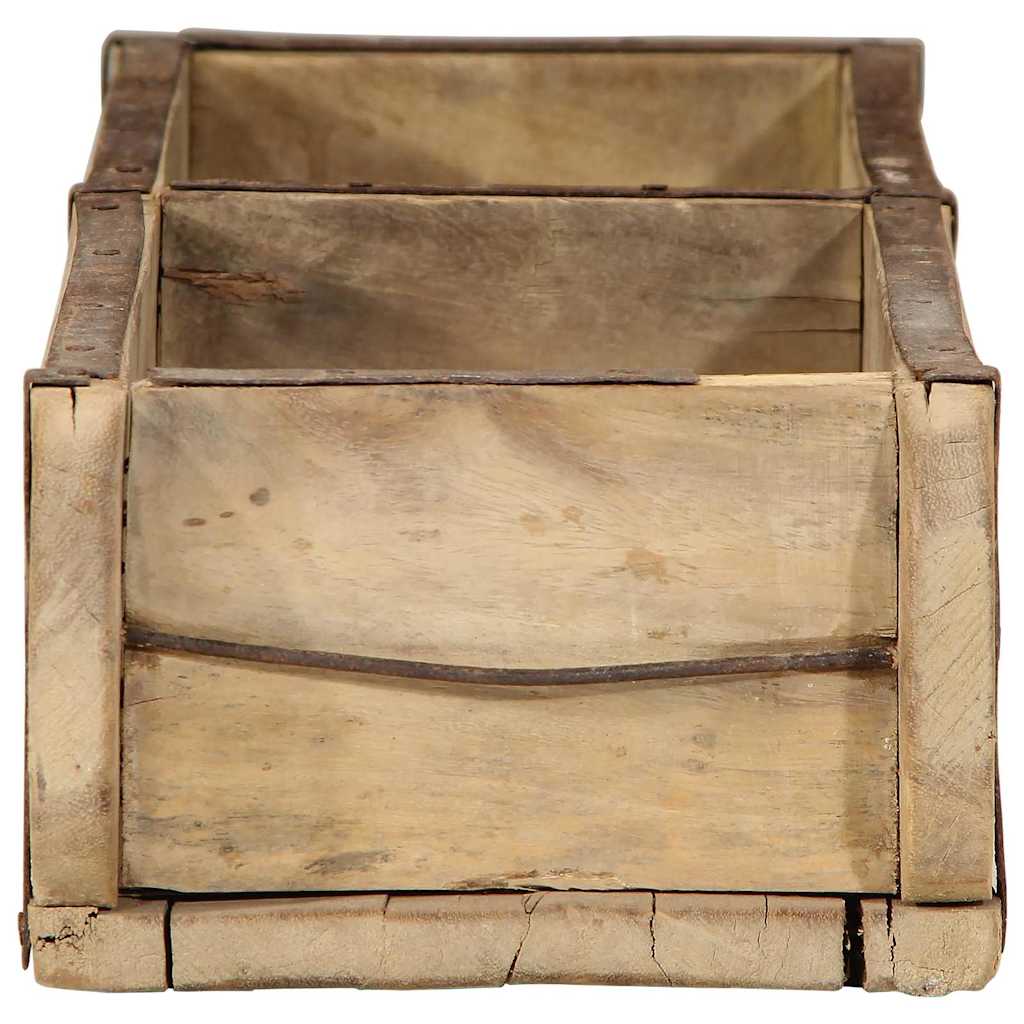 Vassoio 4 pcs Marrone 57 x 15 x 9 cm Legno Recuperato Massello
