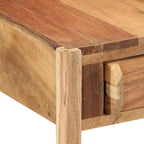Tavolino Marrone 43 x 32 x 46 cm Legno Recuperato Massello