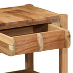 Tavolino Marrone 43 x 32 x 46 cm Legno Recuperato Massello