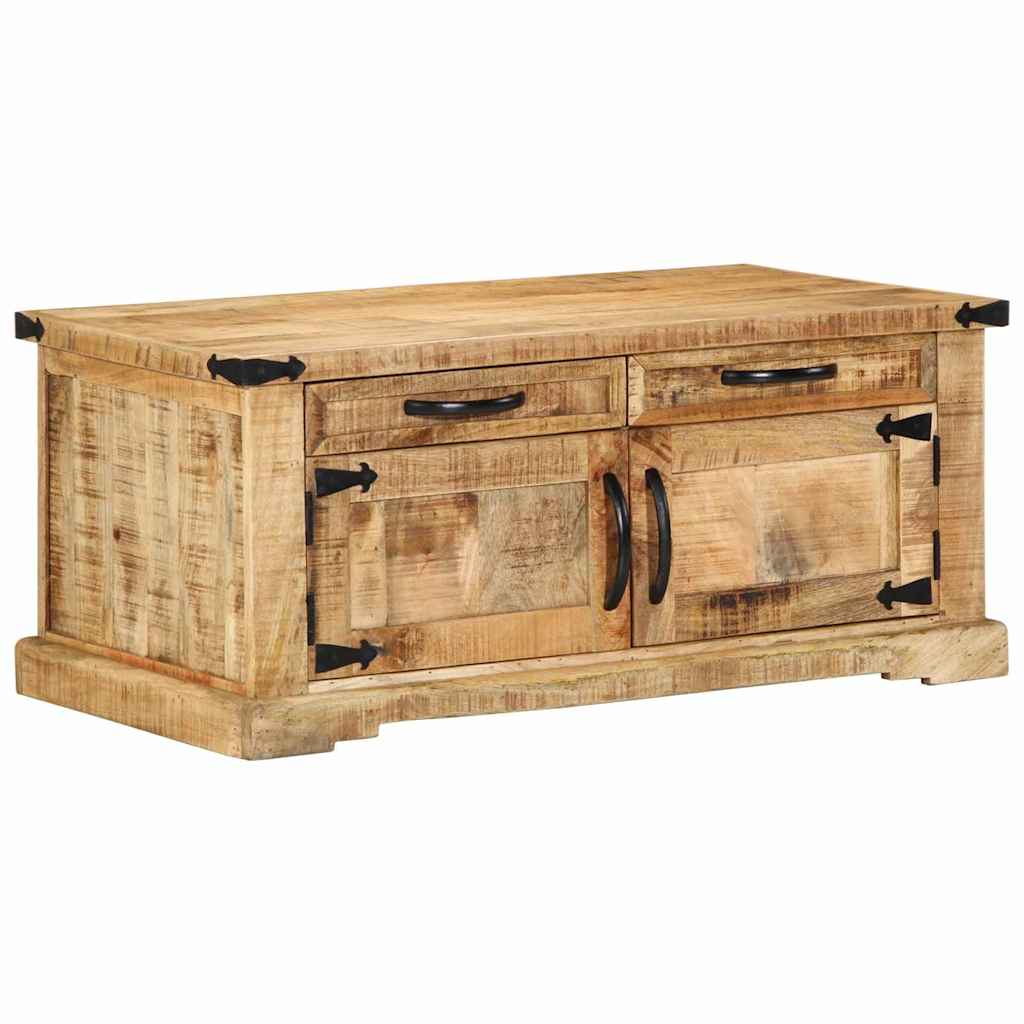 Tavolino da salotto con cassetto Marrone 90 x 50 x 40 cm