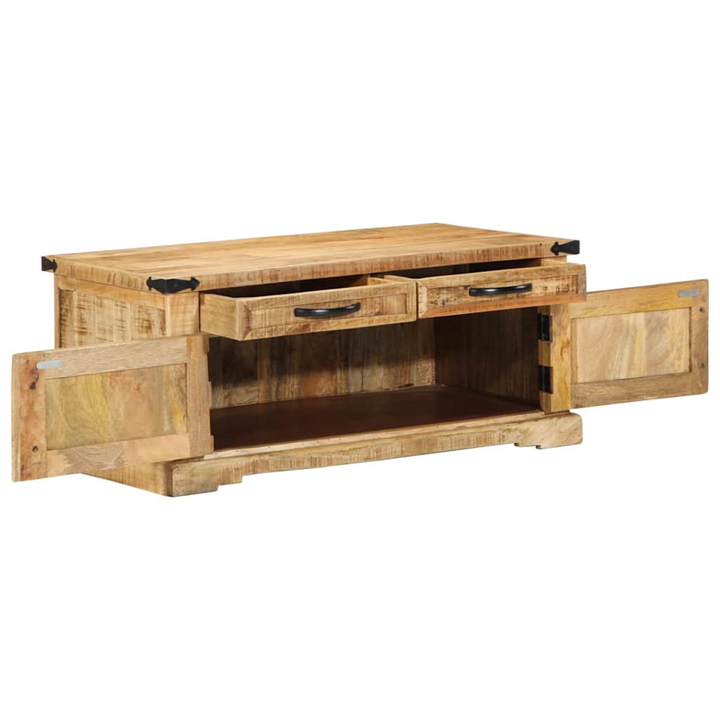 Tavolino da salotto con cassetto Marrone 90 x 50 x 40 cm