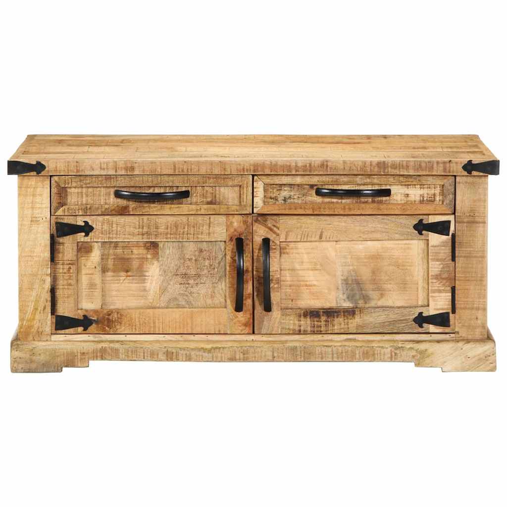Tavolino da salotto con cassetto Marrone 90 x 50 x 40 cm