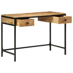 Scrivania con cassetto Marrone 105 x 50 x 75 cm