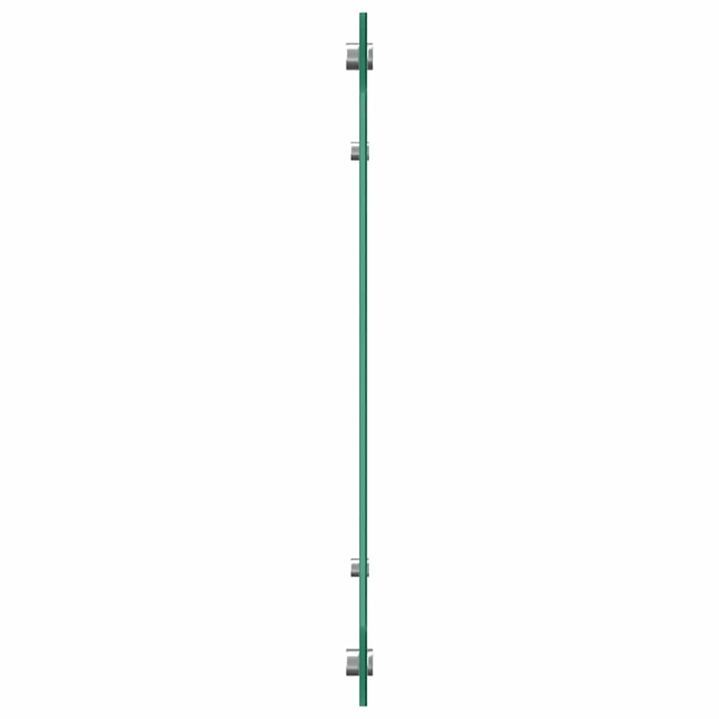 Paraschizzi per Cucina 2 pz Bianchi 70x60 cm in Vetro Temperato