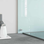 Paraschizzi per Cucina 2 pz Bianchi 80x40 cm in Vetro Temperato