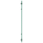 Paraschizzi per Cucina 2 pz Bianchi 80x40 cm in Vetro Temperato