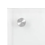 Paraschizzi per Cucina 2 pz Trasparente 70x40cm Vetro Temperato