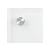 Paraschizzi per Cucina 2 pz Trasparente 70x60cm Vetro Temperato