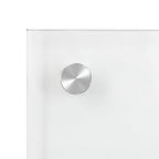 Paraschizzi per Cucina 2 pz Trasparente 80x60cm Vetro Temperato