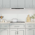 Paraschizzi per Cucina 2 pz Trasparente 80x60cm Vetro Temperato