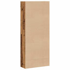 Libreria Legno Antico 80x30x189 cm in Legno Multistrato