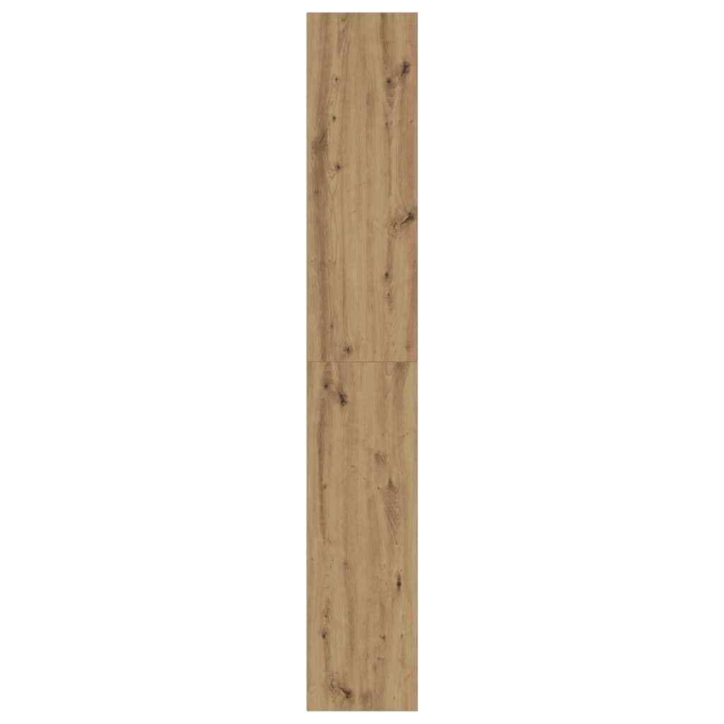 Libreria Rovere Artigianale 80x30x189 cm in Legno Multistrato