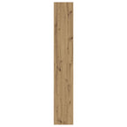 Libreria Rovere Artigianale 80x30x189 cm in Legno Multistrato