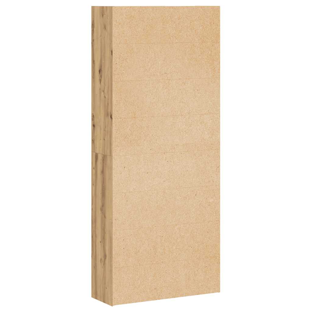 Libreria Rovere Artigianale 80x30x189 cm in Legno Multistrato