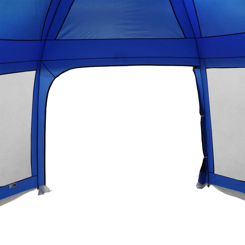 Tenda da piscina con Patta Rimovibile&Pareti in Rete 618x532 cm