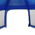 Tenda da piscina con Patta Rimovibile&Pareti in Rete 618x532 cm