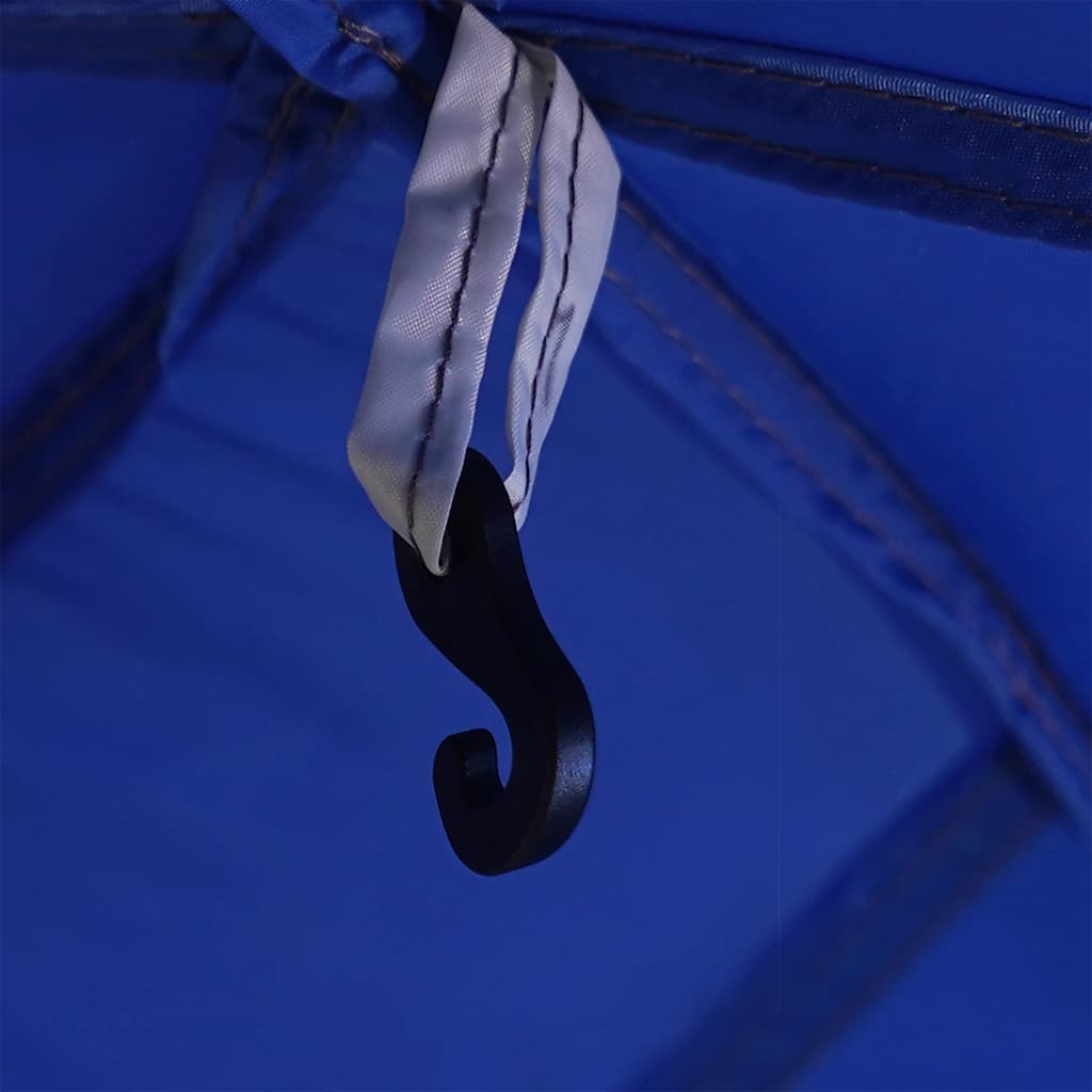 Tenda da piscina con Patta Rimovibile&Pareti in Rete 618x532 cm