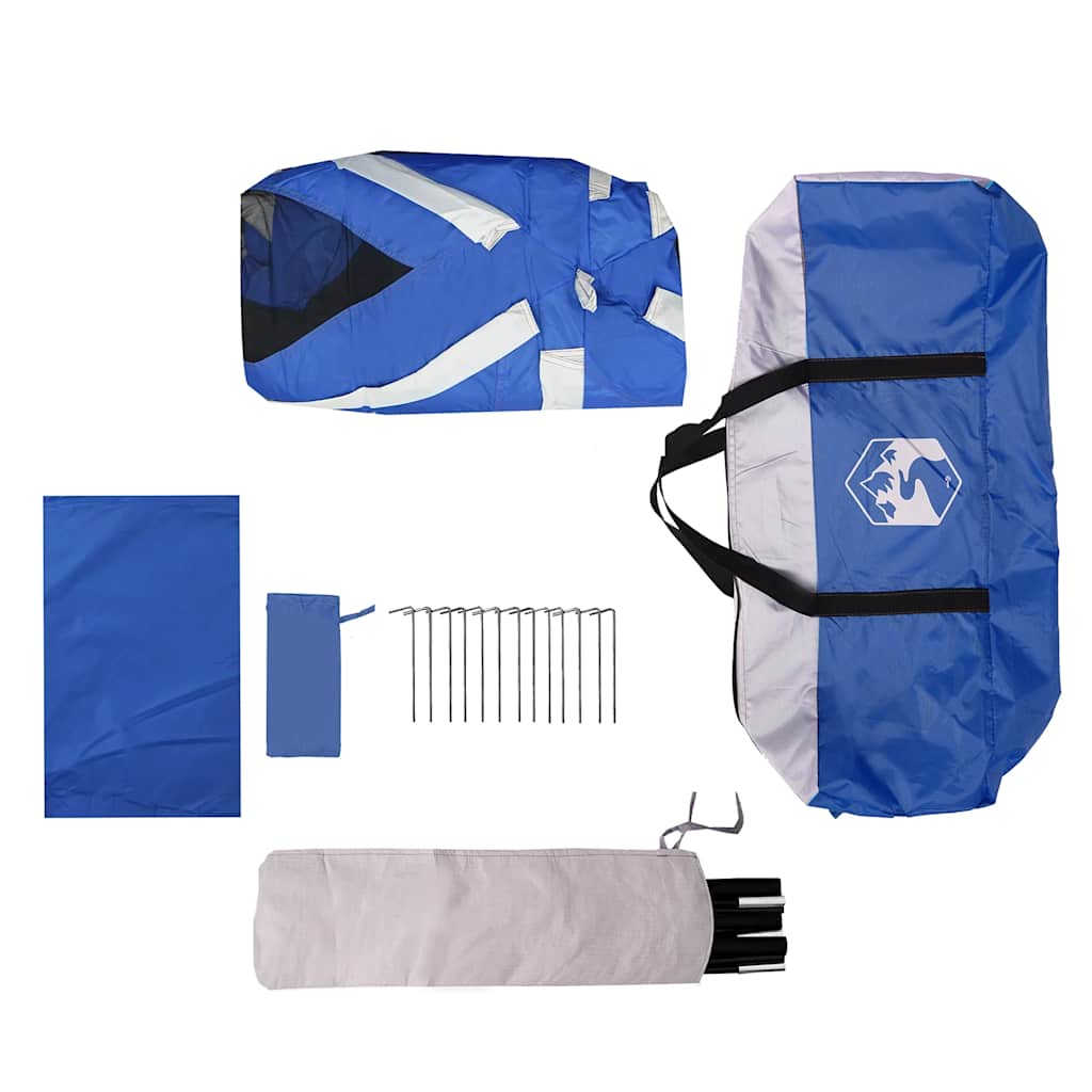 Tenda da piscina con Patta Rimovibile&Pareti in Rete 618x532 cm