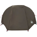 Tenda da Pesca per 5 Persone Marrone Impermeabile