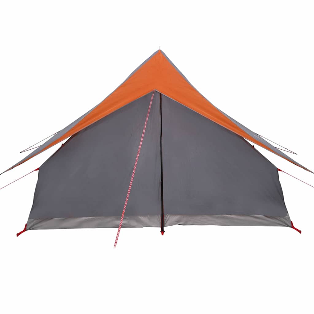 Tenda Familiare con tetto Grigio e arancione 315 x 286 x 200 cm