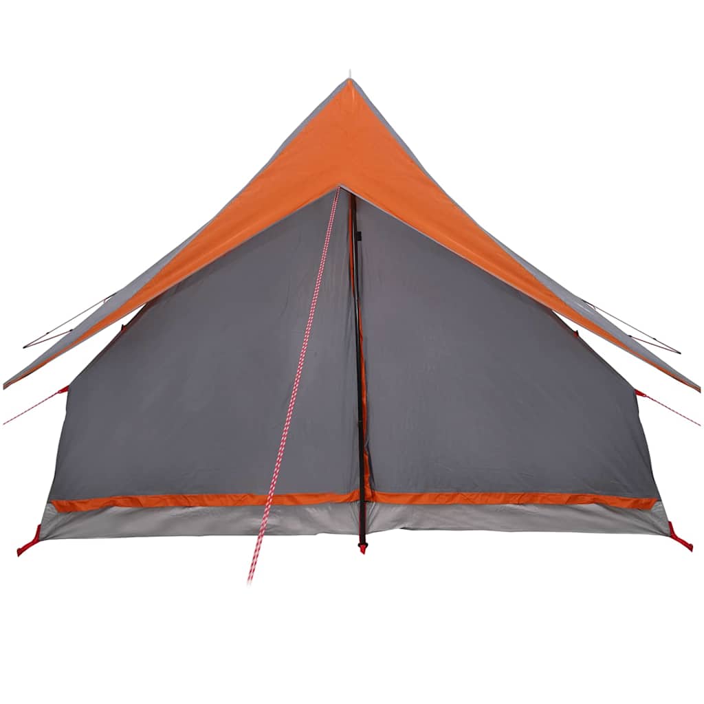 Tenda Familiare con tetto Grigio e arancione 315 x 286 x 200 cm