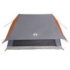 Tenda Familiare con tetto Grigio e arancione 315 x 286 x 200 cm