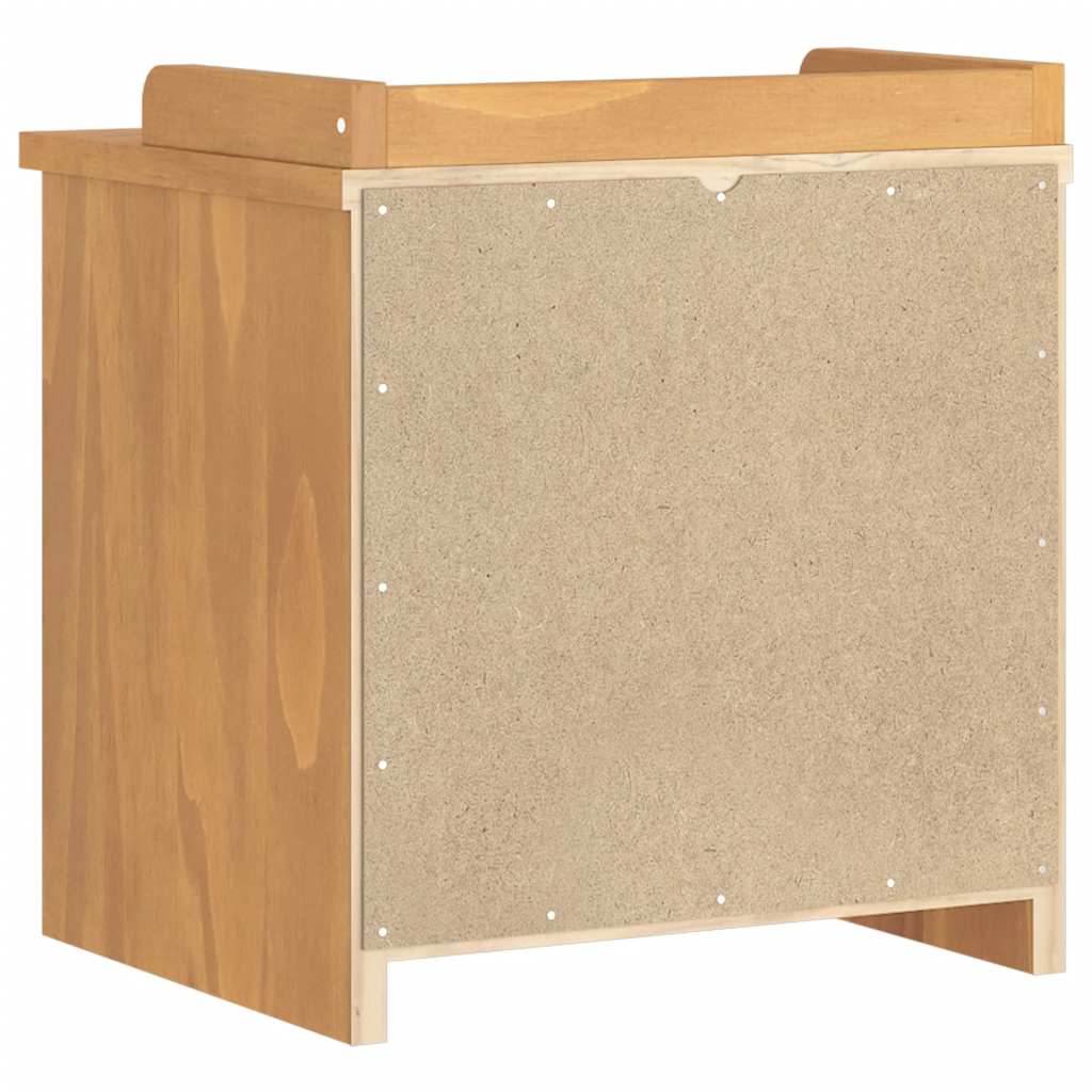 Panca da Corridoio SANDNES 45x40x50 cm Legno Massello di Pino