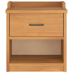 Panca da Corridoio SANDNES 45x40x50 cm Legno Massello di Pino
