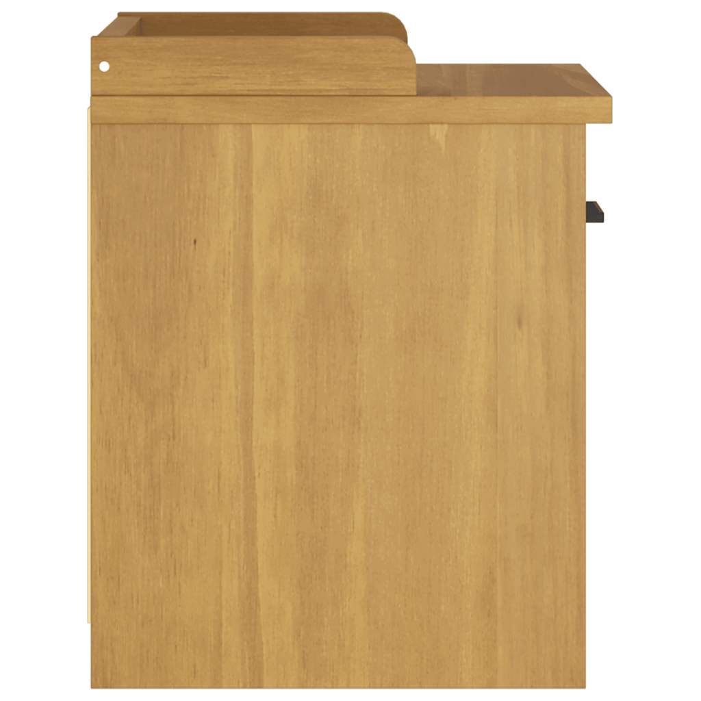 Panca da Corridoio SANDNES 45x40x50 cm Legno Massello di Pino