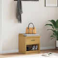 Panca da Corridoio SANDNES 45x40x50 cm Legno Massello di Pino