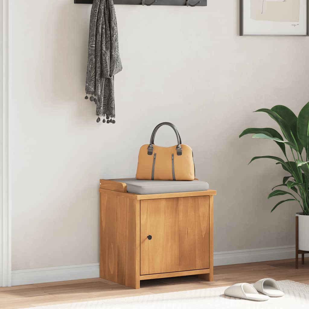 Panca da Corridoio SANDNES 45x40x50 cm Legno Massello di Pino