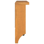 Appendiabiti da Parete SANDNES 45x12x35 cm in Legno di Pino