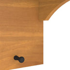 Appendiabiti da Parete SANDNES 43x30x42 cm in Legno di Pino