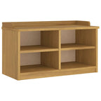 Panca da Corridoio SANDNES 87x40x50 cm Legno Massello di Pino