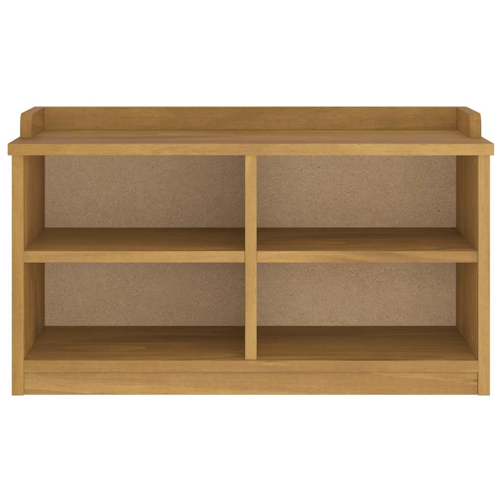 Panca da Corridoio SANDNES 87x40x50 cm Legno Massello di Pino