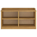 Panca da Corridoio SANDNES 87x40x50 cm Legno Massello di Pino