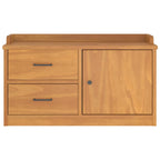 Panca da Corridoio SANDNES 87x40x50 cm Legno Massello di Pino