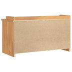 Panca da Corridoio SANDNES 87x40x50 cm Legno Massello di Pino