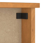 Appendiabiti da Parete SANDNES 87x12x35 cm in Legno di Pino